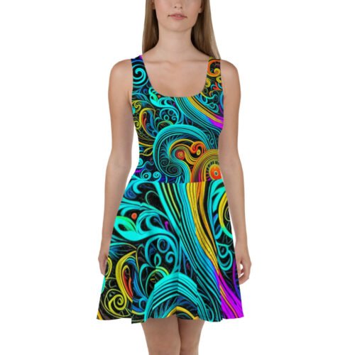 Disco Skater Dress