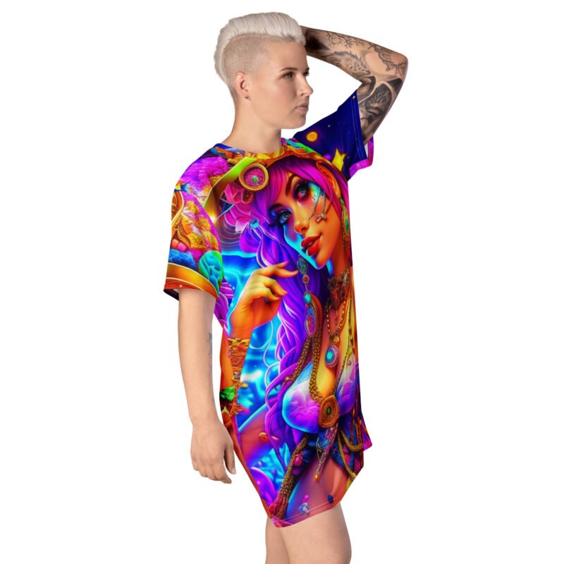 Steampunk Princess T-shirt dress - Image 4