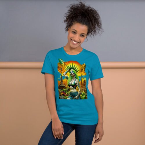 Statue of Love  Unisex t-shirt