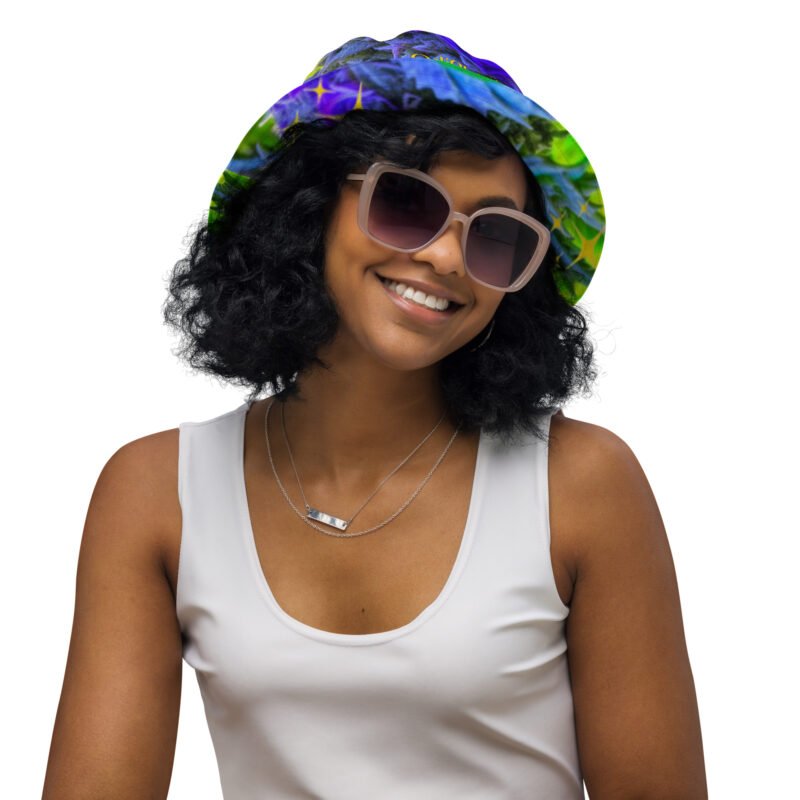 Flower Power Deli-Style bucket hat - Image 4