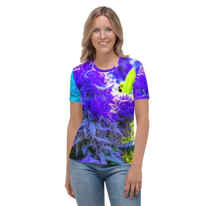 Super Purp Cat Goddess Women's T-shirt - Image 2