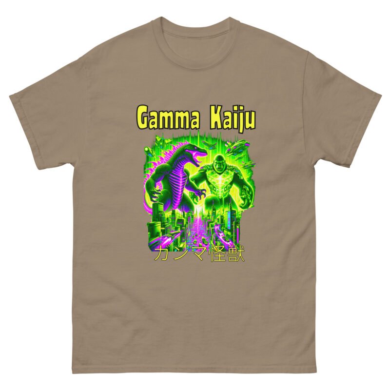 Gamma Kaiju Cyber City Battle Unisex  tee - Image 6