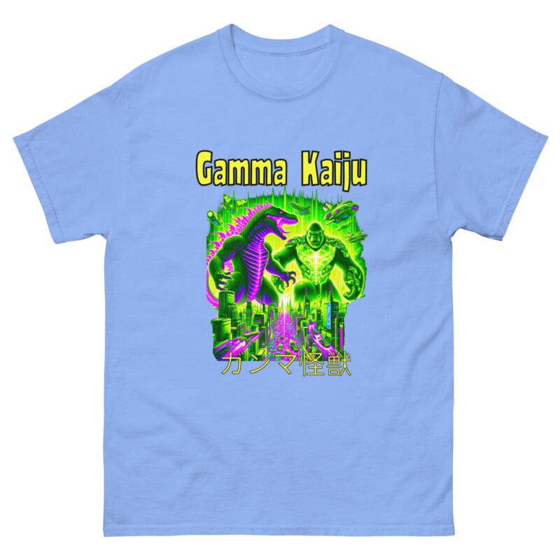 Gamma Kaiju Cyber City Battle Unisex  tee - Image 11