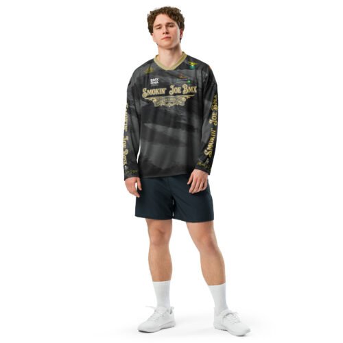 Smokin Joe BMX DNA Black & Gold Camo Jersey